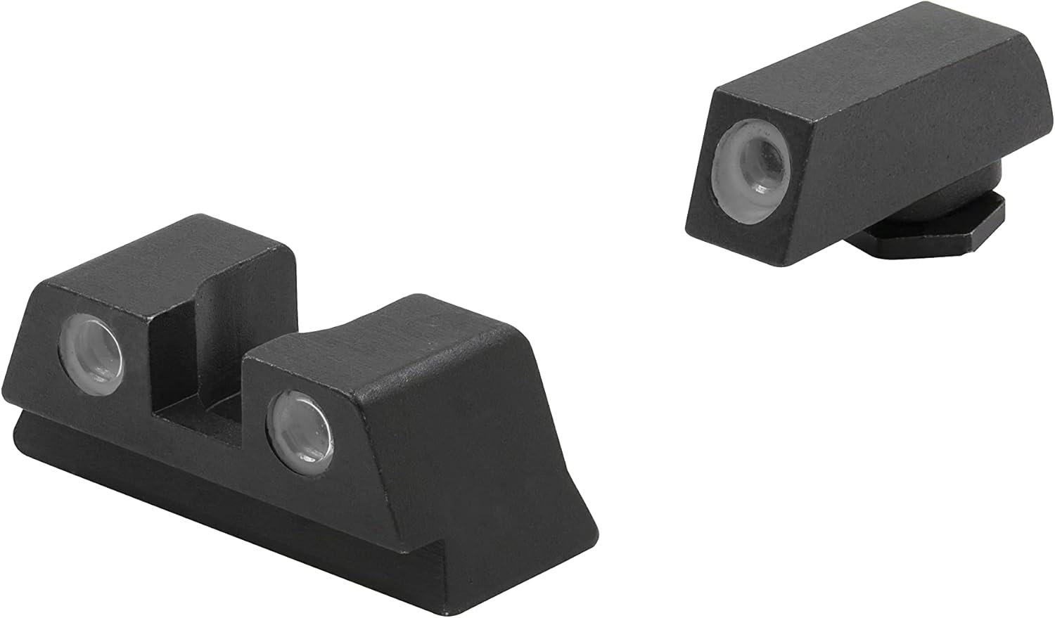 MEPROLIGHT MEPRO TRU-DOT Fixed Tritium Day and Night Pistol Sights Compatible with Glock 26,27 Green tritium dots for Low Light and Night Conditions : Airsoft Gun Sights : Sports & Outdoors