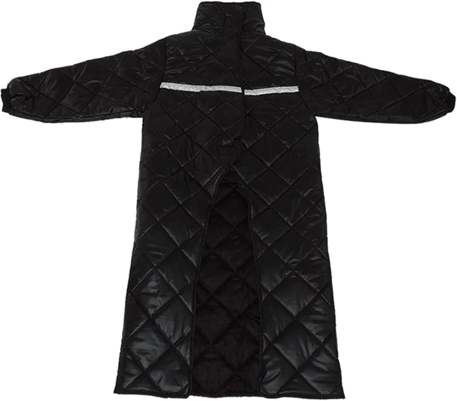 Manta de invierno para silla de ruedas, impermeable, resistente al viento, cálida y de cuerpo entero, con mangas y protector de lluvia para usuarios de sillas de ruedas, tamaño adulto