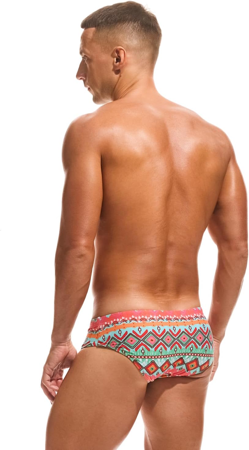 Taddlee Men Swimwear Swim Briefs Bikini Board Surf Shorts Boxer Trunks Swimsuits Red