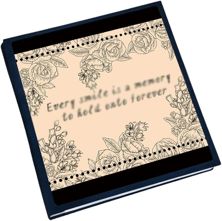 Album with Large Capacity Commemorative Booklet Insert Page Home Use Photo Storage