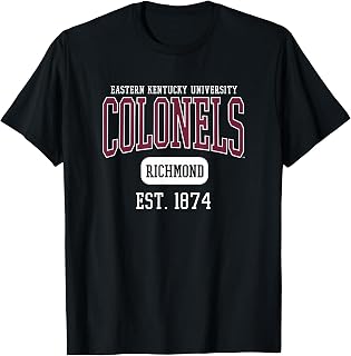 Eastern Kentucky University EKU Colonels Est. Date T-Shirt