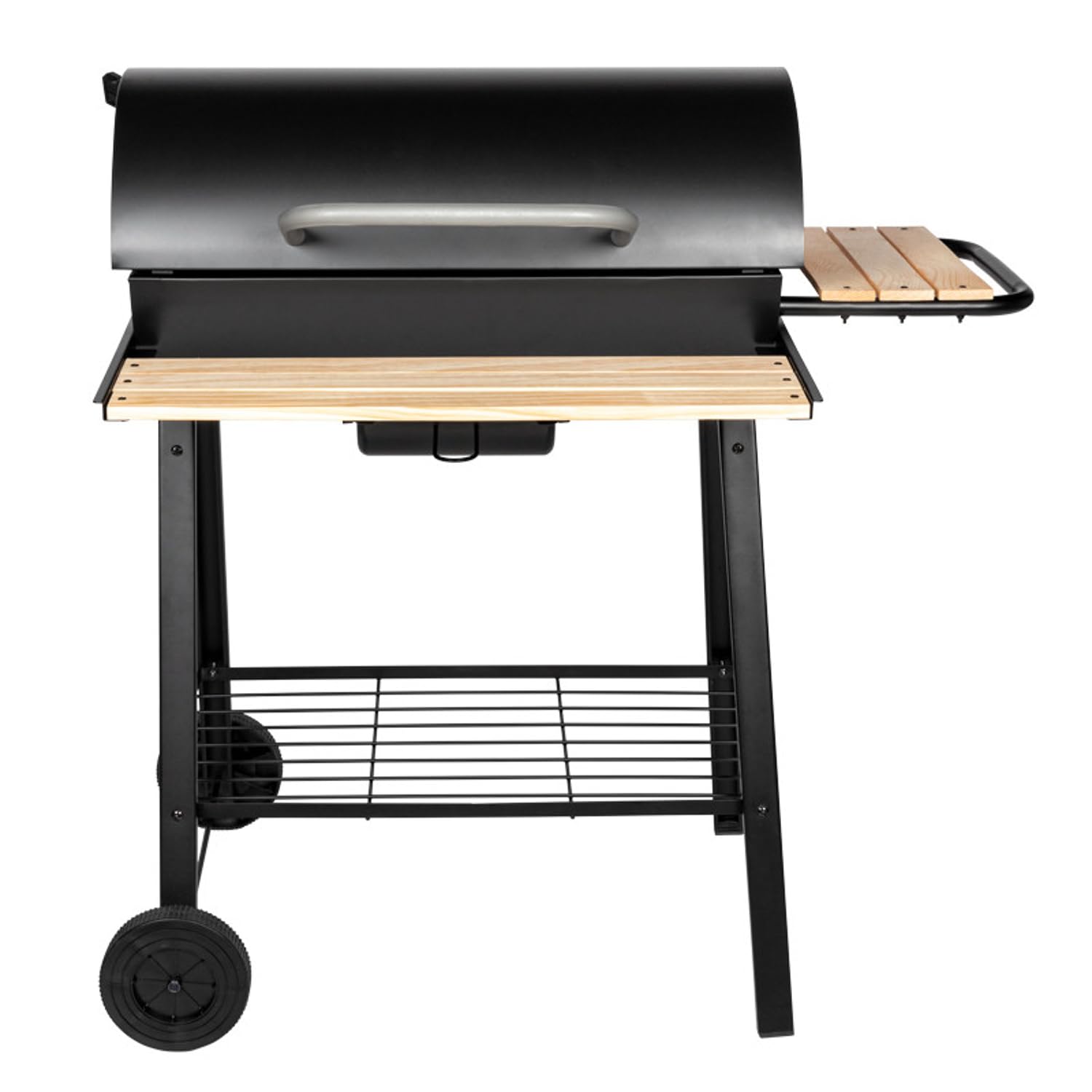 Somagic Grill węglowy z ruchomym wózkiem i półkami