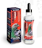 VITOFARMA Calcium 60 ml for Pigeons & Birds with Vitamins D3...