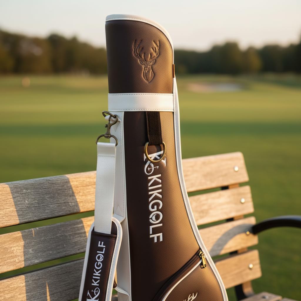 Bolsa Golf Impmeable, Marrón Oscuro