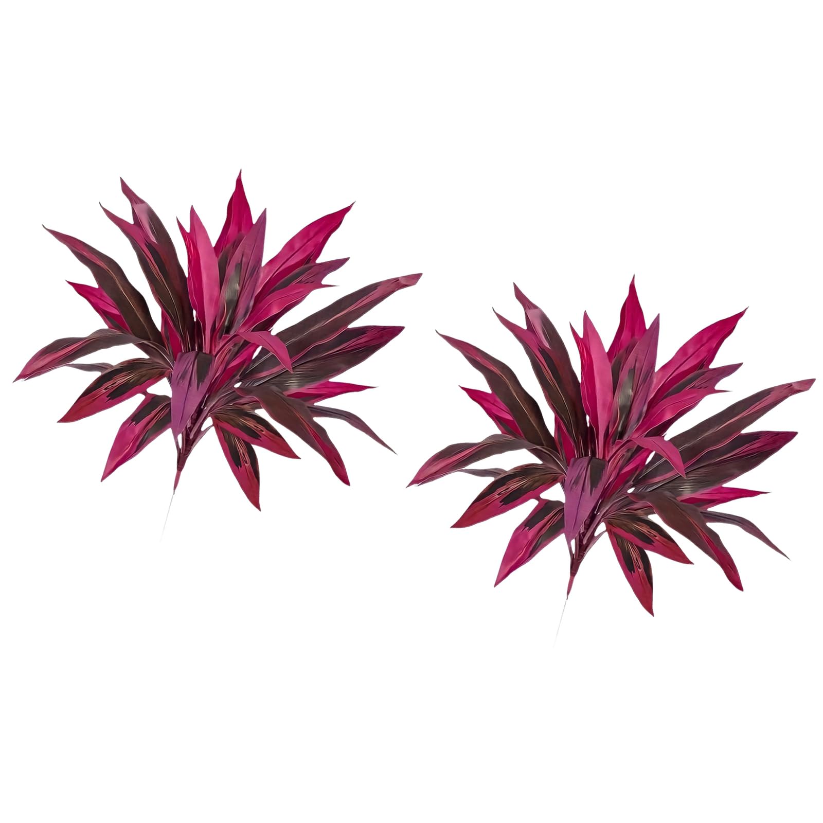 Mekalero Simulation Dracaena Plant with Bendable Stems and Realistic Leaves for Courtyards Terraces Garden Landscaping Home Deck Fraudulent Bushes