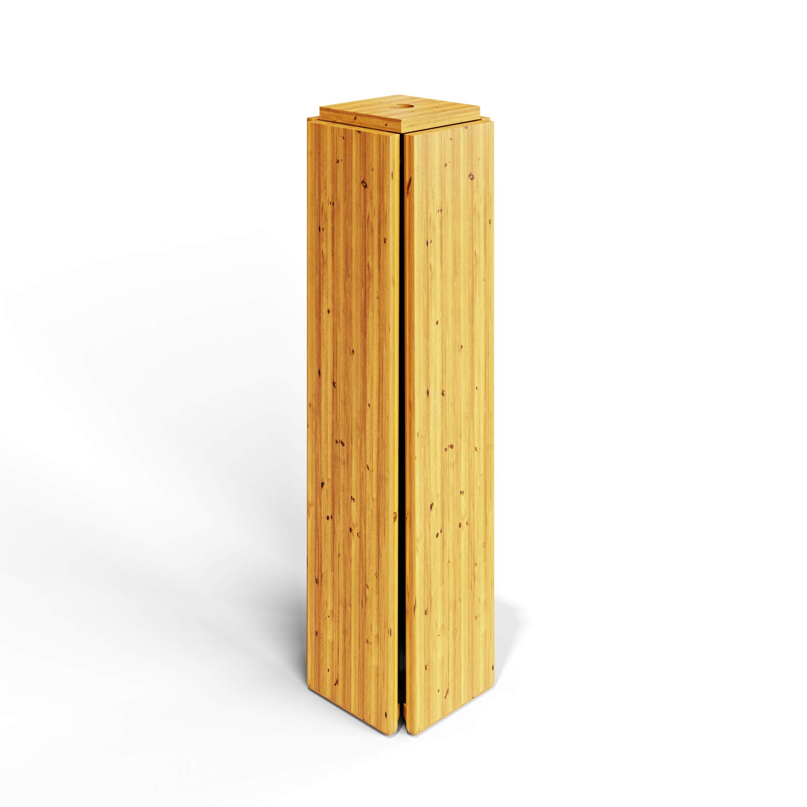 Deuba Mesa Alta de Bar Madera XXL de 4 Brazos | Capacidad 20 Personas, Agujero Sombrilla, Plegable, Fácil Montaje, Marco Acero, Estable, Protectores Suelo, Jardín, Fiestas