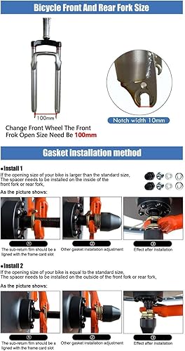 Miniatura 6 de Electric Bike Conversion Kit 20"24"26"27.5"28"29"700C Ebike Conversion Kit Front Wheel,Electric Bicycle Hub Motor Kit,36V48V 350W500W E-Bike