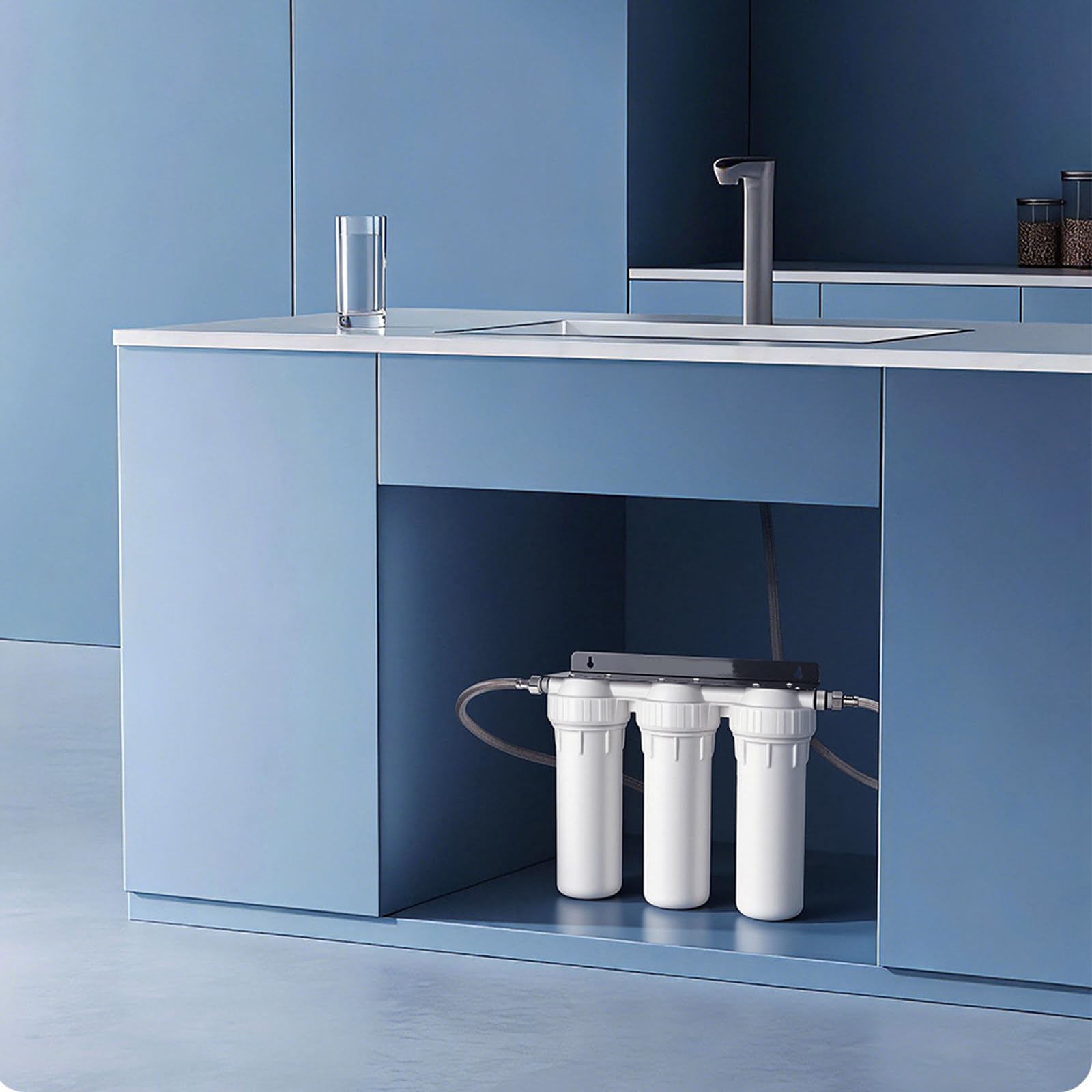 Il robusto filtro dell'acqua dei materiali dei pp 10Inch rimuove le impurità del filtro dell'acqua potabile per bere e cucinare la famiglia sicura