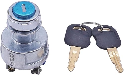 Miniatura 3 de 9G7641 Nuevo interruptor de encendido con 2 llaves compatible con D250E D300E D350E AIPICO