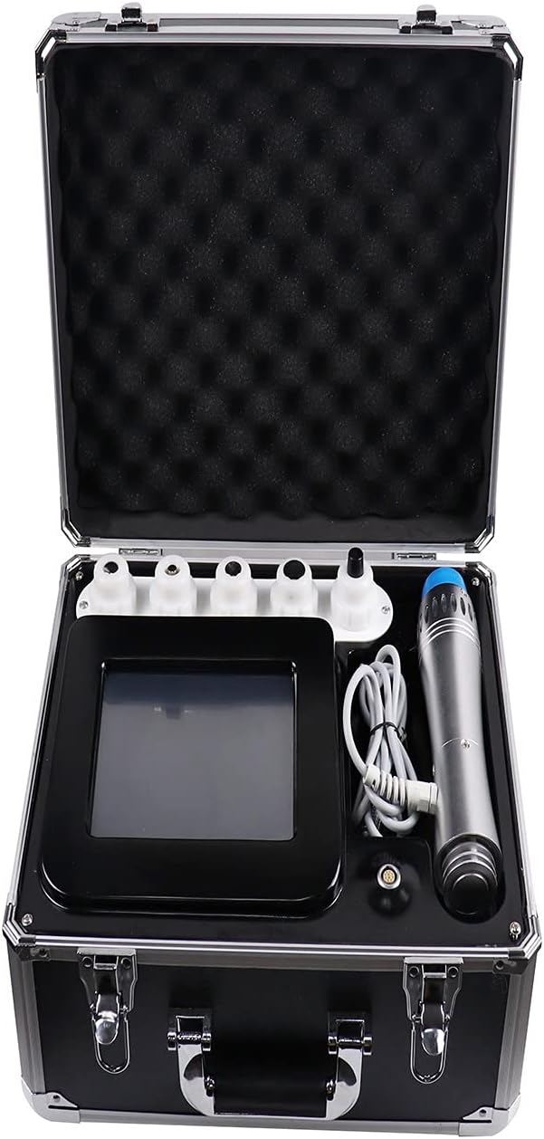 JUNZHEN Shockwave Therapy Machine ED Extracorporeal Shock Wave Therapy Apparatus Electromagnetic Shock Wave Pain Therapy Apparatus Massage Gun Fascia Gun For Muscle Relaxation