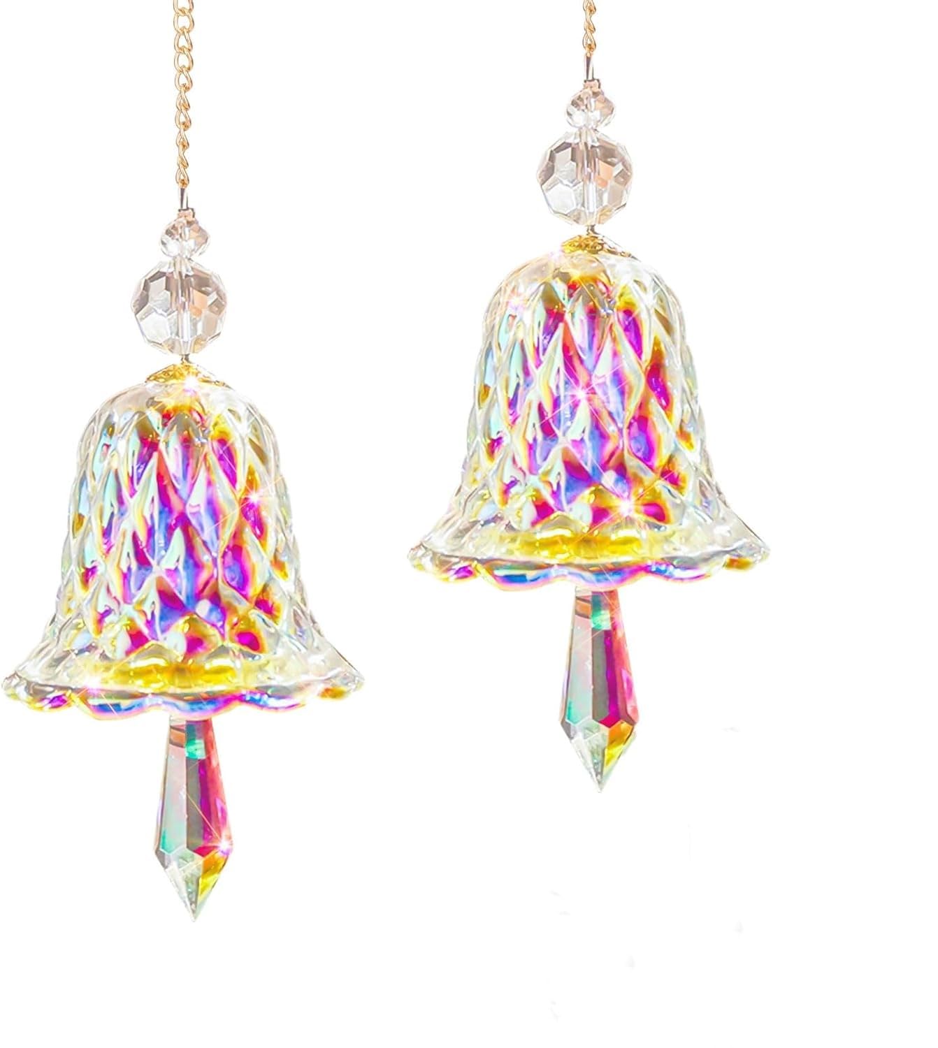 Pendentif d'horloge cristal parasol pour supprimer les reflets éblouissants du pare-brise