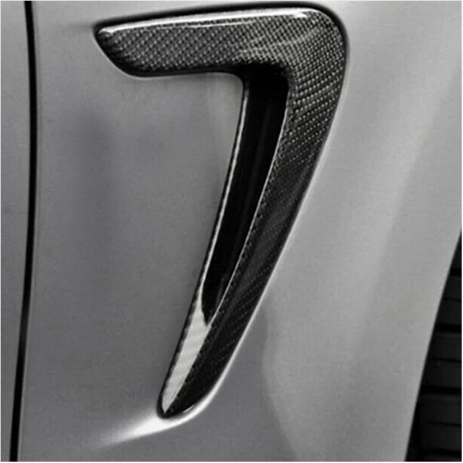Compatible for BMW 4 Series(F32/F33 F36) Real Carbon Fiber Fender Trim Side Body Air Vent Cover 418/420 425/428 430/435 440 2014-2020