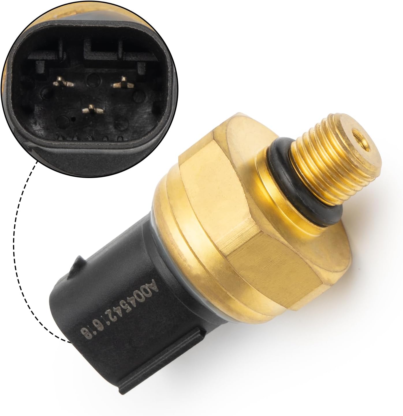 045421618 Fuel Tank Pressure Sensor Compatible with Mercedes-Benz 2014-2015 E250 2.1L,2013-2015 Gl350 3.0L,2013-2015 Glk250 2.1L,2015 Ml250 2.1L,Sprinter 2.1L,Sprinter 2500 2.1L 3.0L,Sprinter 3500.