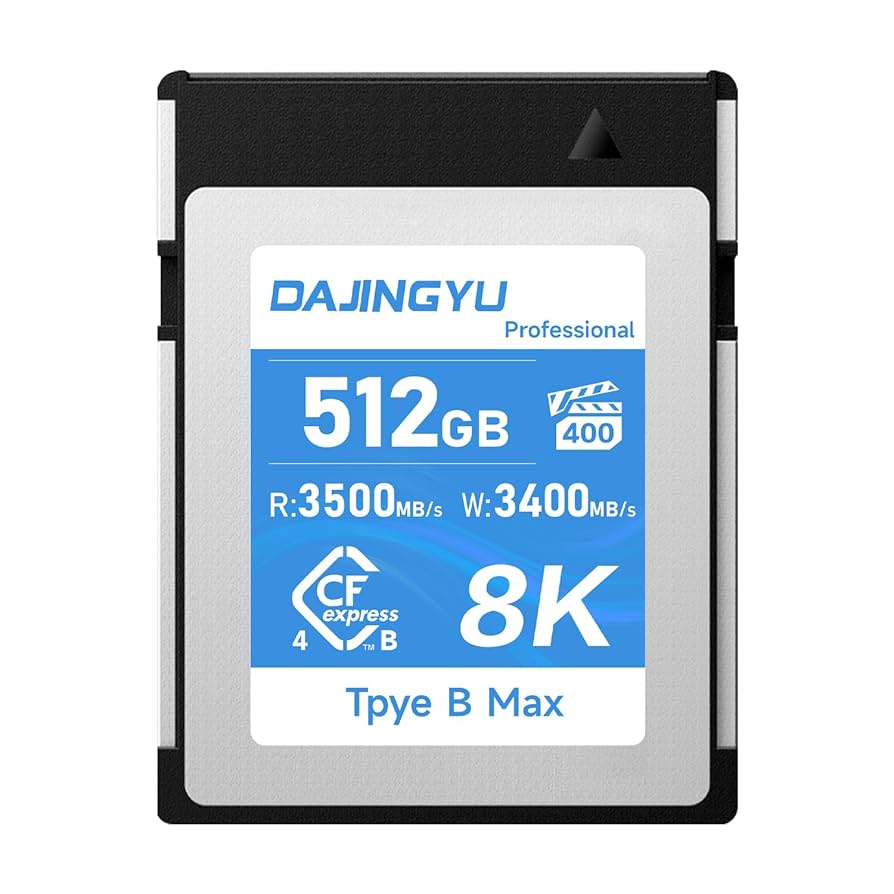 CFexpress TypeB 512GB　4K 8K録画対応 Amazon.com: 512GB CFexpress Type B 4.0 Memory Cards 3500MB/s