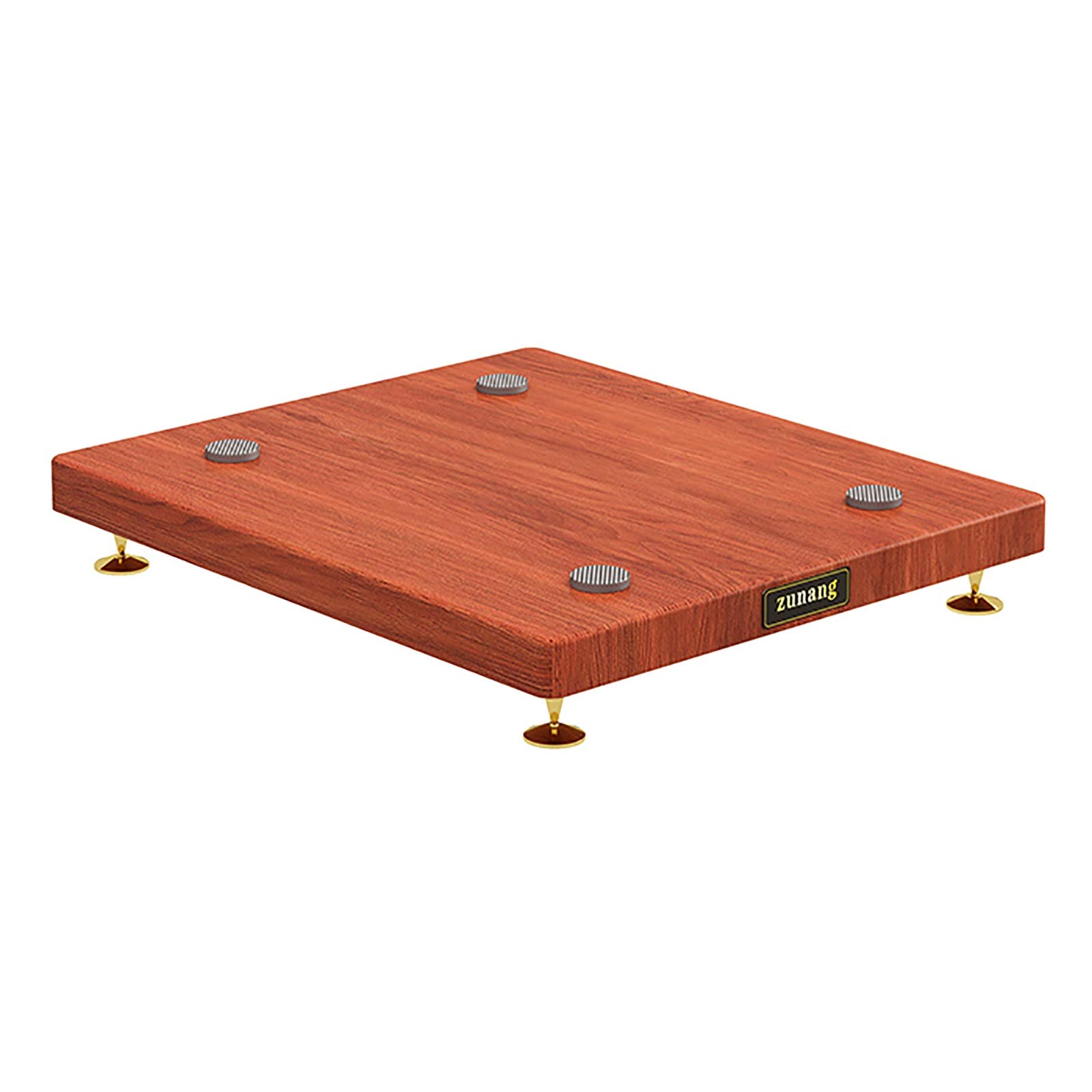 BTZHY Speaker Stands,Wood Grain 1-Pack, for Surround Sound and Book Shelf Speakers, Easy Assembly, Multiple Sizes