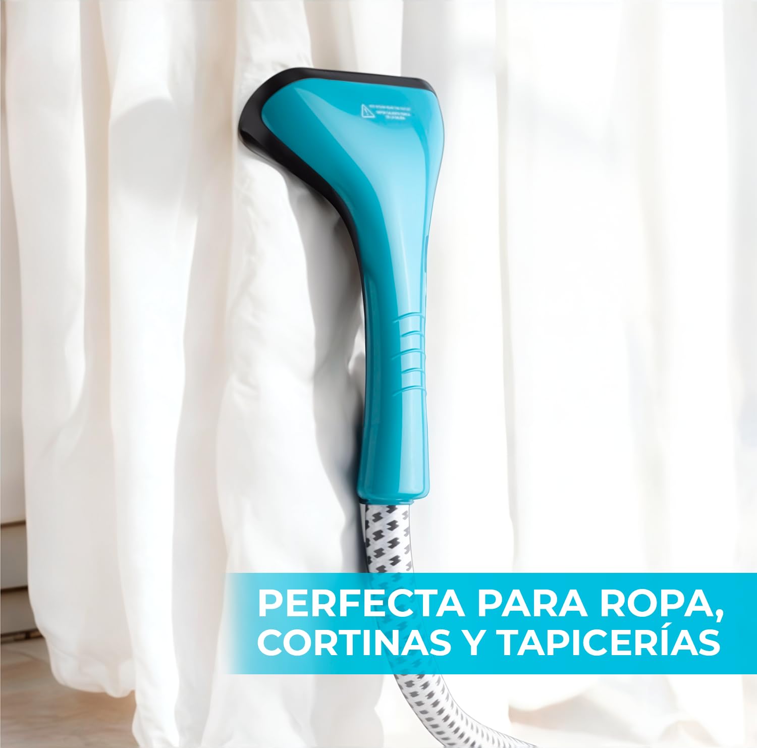 SOGO Plancha Vertical Vapor para Ropa con Perchero y Estante Telescópico 1900W y Capacidad de 1,9L – Plancha Ropa, Cortinas, Telas para Eliminar Arrugas - Plancha Vapor con Cepillo, Percha y Guante