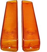 Vista 5 de A-Team Performance Luces direccionales delanteras – Juego de lentes ámbar, impermeable, específico para el vehículo, lente de repuesto 77 K10