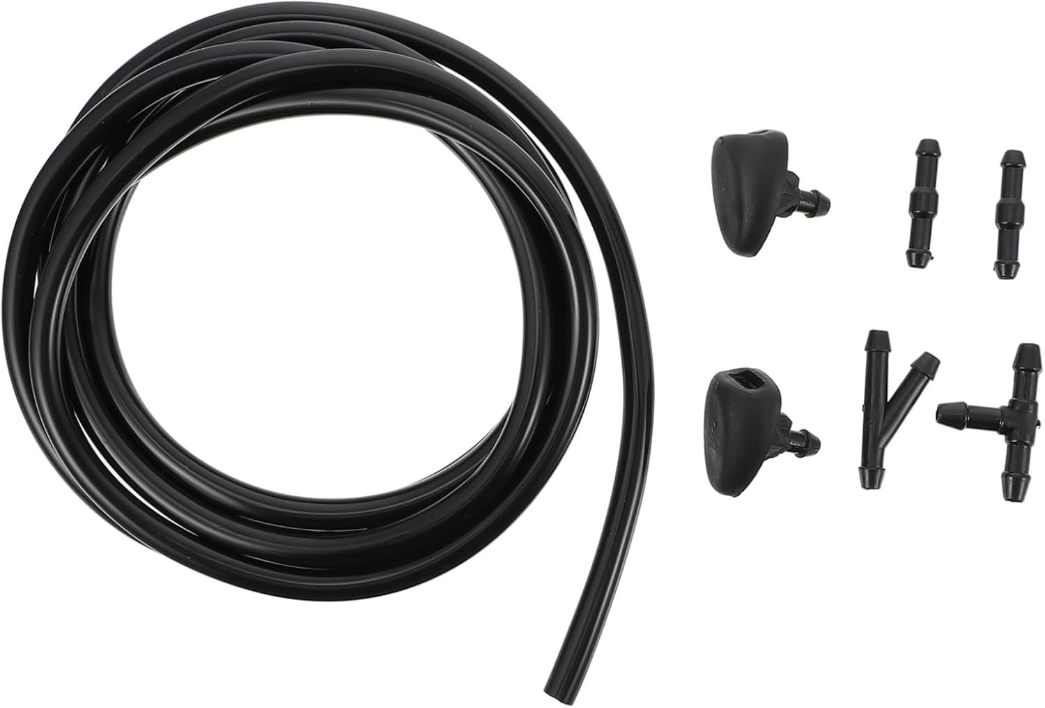Cabilock 2 Sets Windshield Nozzle Kit Replacement for 307 308 408 C5 Washer Hose Connector for Car Accessories