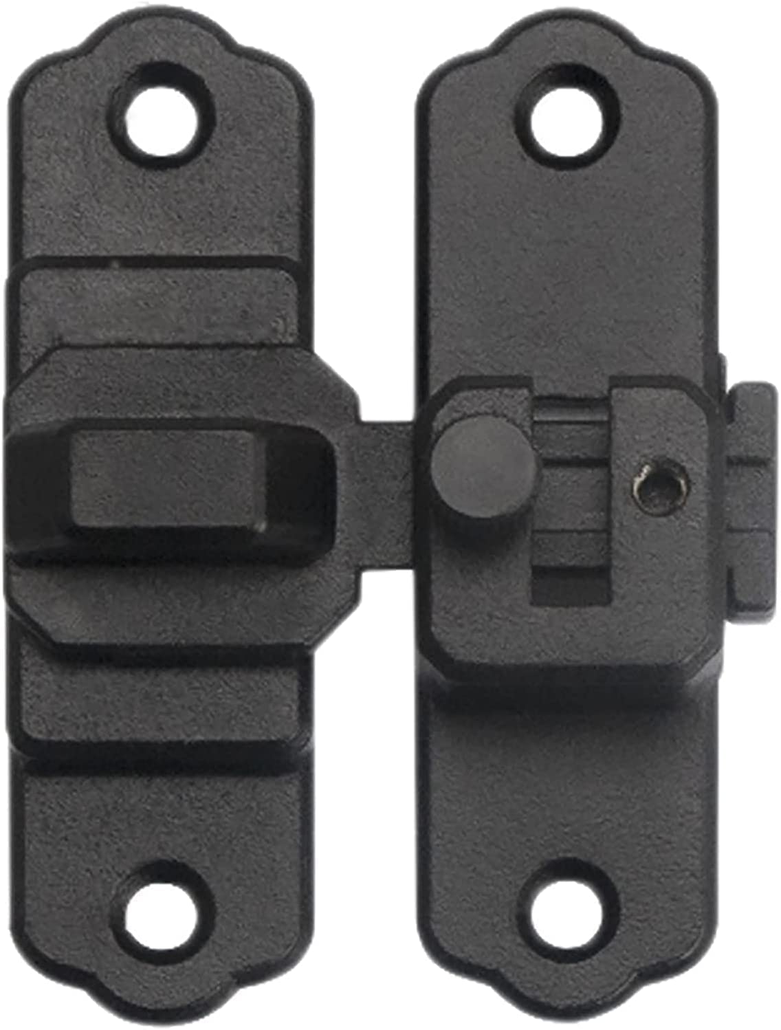 Serrure à chaîne pour porte coulissante loquet acier inoxydable angle droit