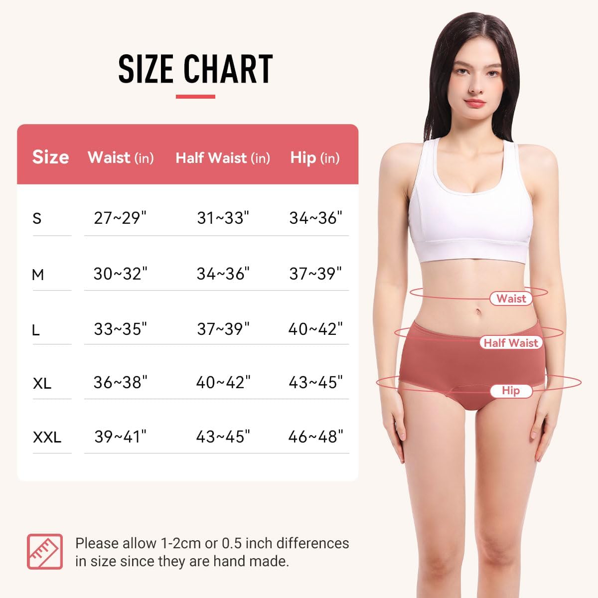 Carer Leak Proof Underwear for Women Washable Incontinence Underwear for Women 150ml Super Absorbent Bladder Leak Panties for Incontinence Postpartum Bladder Leakage Protective Panties 3 PCS, X-Large - Image 5