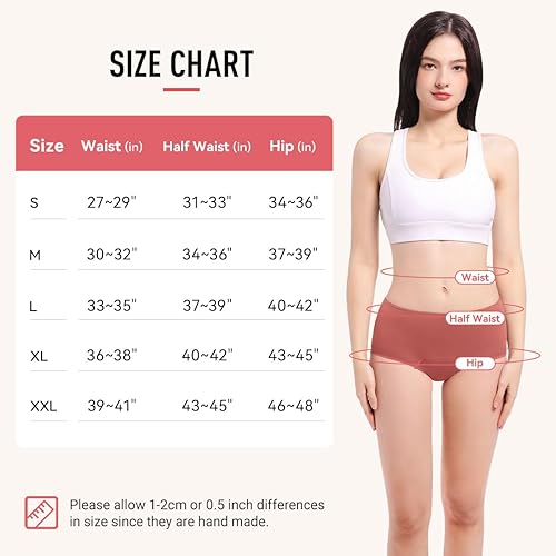 Miniatura 5 de Carer - Ropa interior a prueba de fugas para mujer, ropa interior lavable para incontinencia para mujer, 5.1 fl oz, súper absorbente, bragas