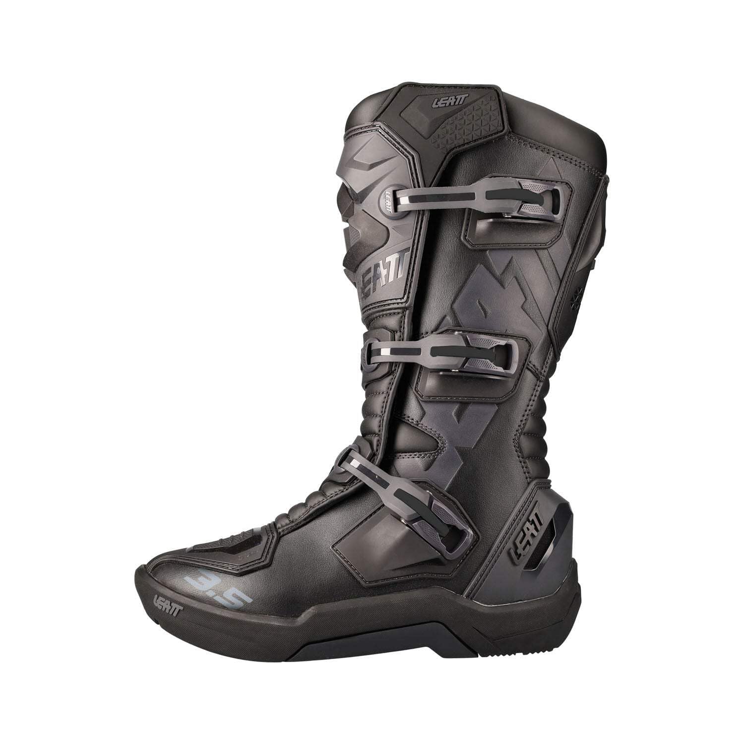 Leatt Motocross-Stiefel, Rot, 3,5