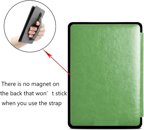Miniatura 6 de Funda de tela resistente al agua para Kindle Paperwhite (10 generación-2018), funda de piel sintética para lector electrónico, cubierta inteligente