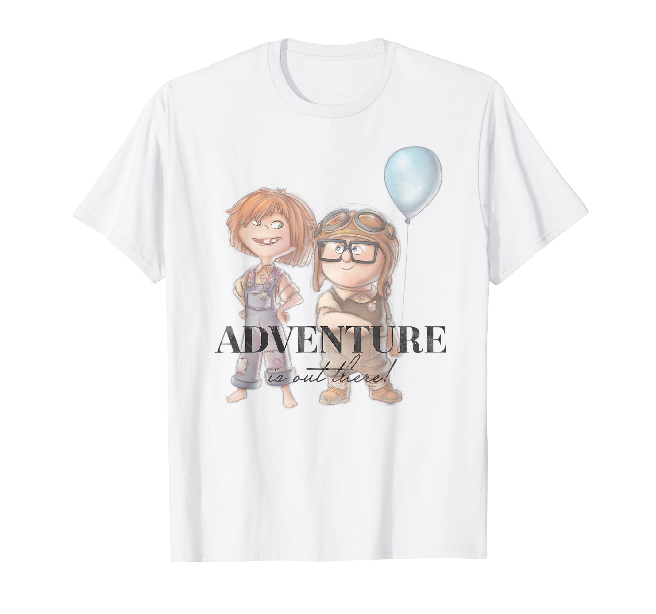 Disney 100 and Pixar's Up Carl Ellie Adventure is Out There T-ShirtOEKO-TEX STANDARD 100