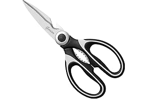Heavy Duty Dishwasher Safe Kitchen Shears - Cut Chicken, Poultry, Seafood, Meat, Food
