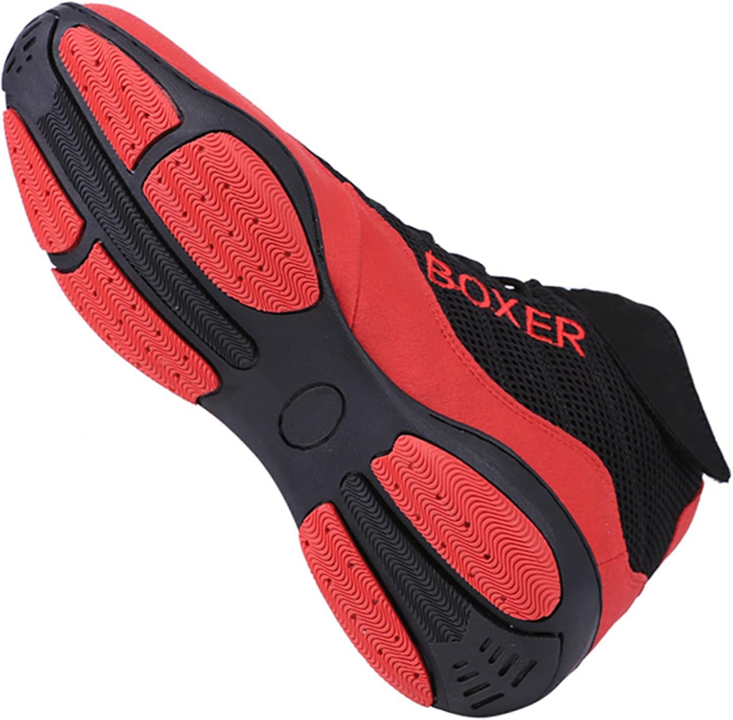 Miniatura 6 de UKUBAG Zapatos de boxeo, entrenamiento de lucha libre, fitness, kickboxing, gimnasio, entrenamiento, antideslizante, calzado de boxeo para hombres,
