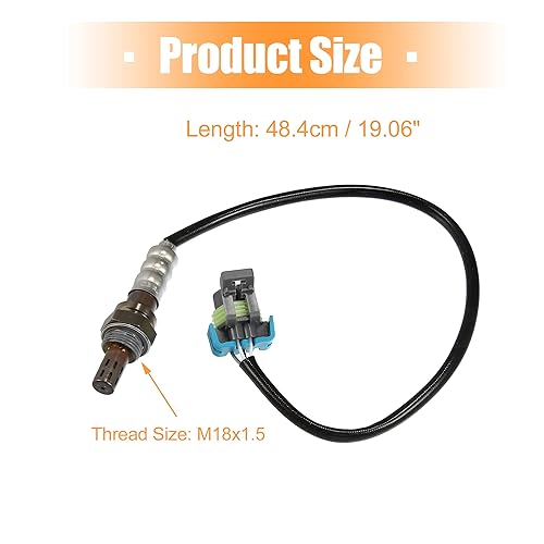 Miniatura 5 de X AUTOHAUX Reemplazo auto del sensor de oxígeno del coche 234-4251 para Chevrolet Colorado 2007-2012 para Chevrolet Captiva Sport 2012-2015