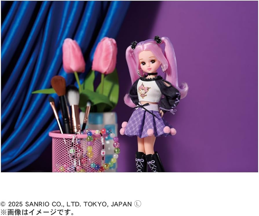 Amazon.co.jp: タカラトミー リカちゃん ドール LD-11 クールなクロミ