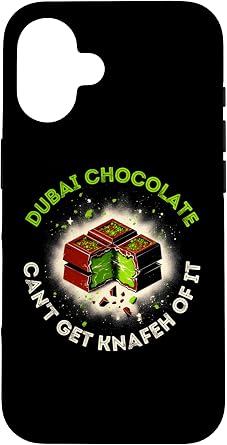 iPhone 16 DUBAI CHOCOLATE CANT GET KNAFEH OF IT Case