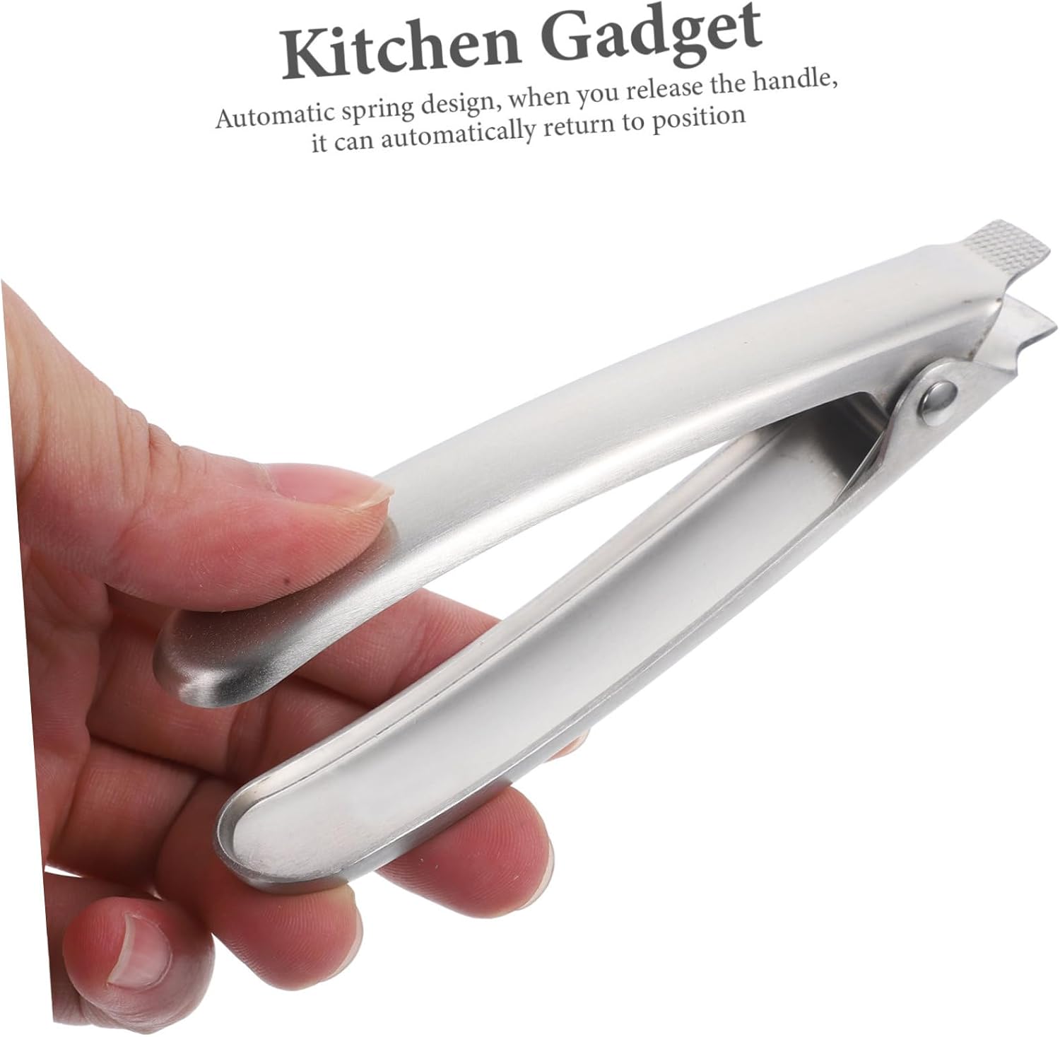 3pcs Stainless Steel Oyster Opener Tool Non- Seafood Clamp for Easy Shellfish Opening Comfortable Grip Design for Oysters for Home Use