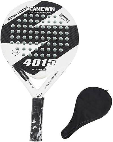 Miniatura 4 de Raqueta de tenis de playa de fibra de vidrio de carbono para hombres y mujeres, raqueta de pádel de tenis de playa profesional con bolsa de