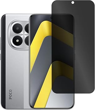 Microcase Xiaomi POCO M8 Pro Privacy Gizlilik Filtreli Tam Kaplayan Tempered Cam-AL3125