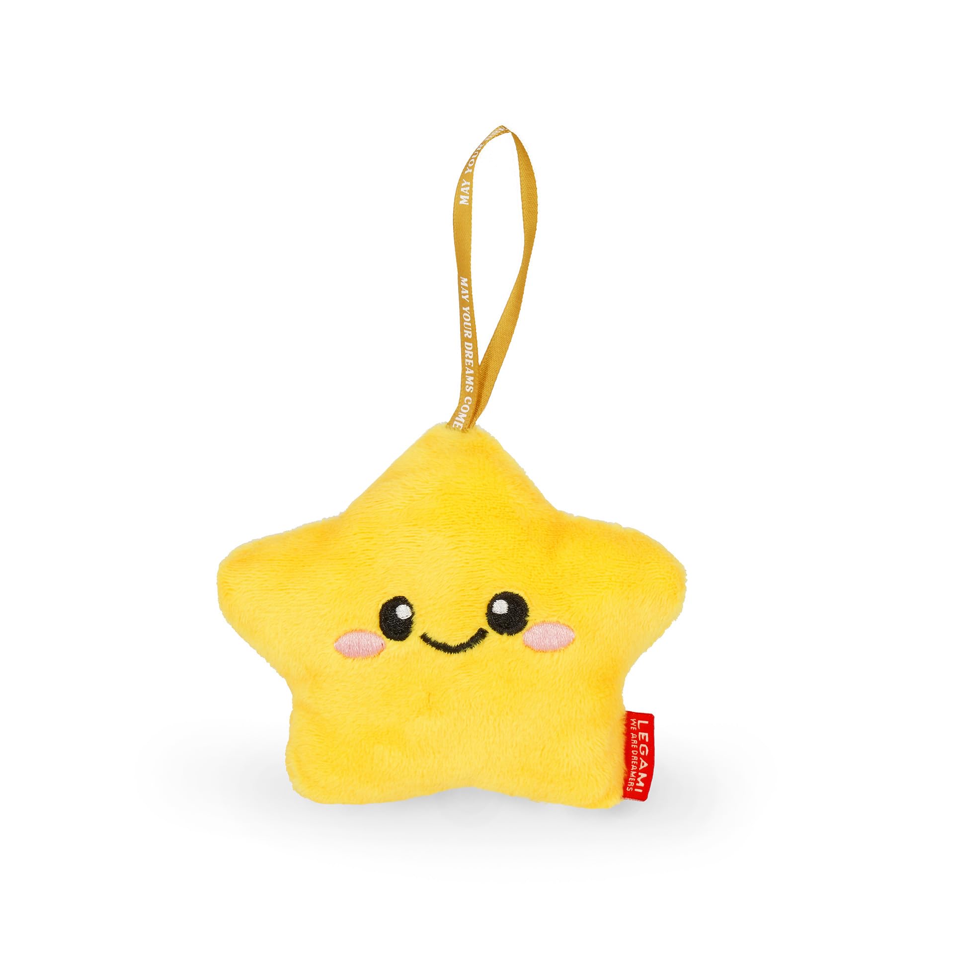 Legami Plush Oh Oh Ornaments Star Christmas Bauble Tree Hanging Polyester 9 x 10 x 4 cm