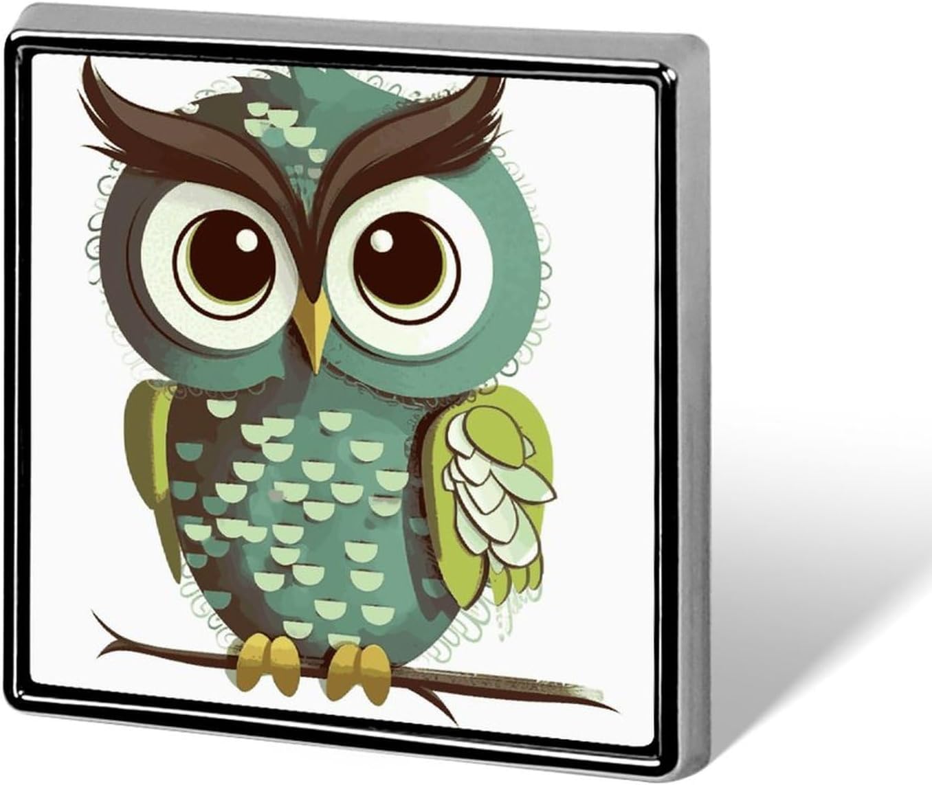 Personalized Button Pins Metal Square Badge Aesthetic for Decoration