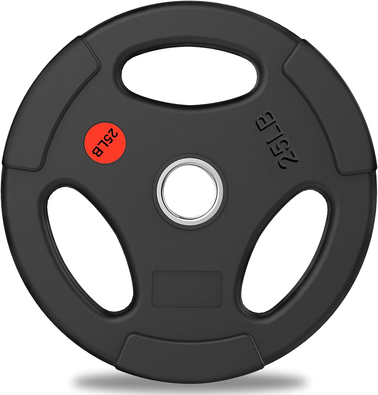Balelinko 2-Inch Olympic Grip Plate Iron Weight Plate for Strength Training, Weightlifting and Crossfit, 25LB, Single : Sports & Outdoors