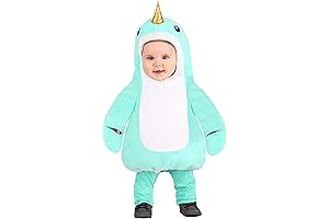 Enthrall Your Little Adventurer with Our Enchanting Blue Narwhal Costume