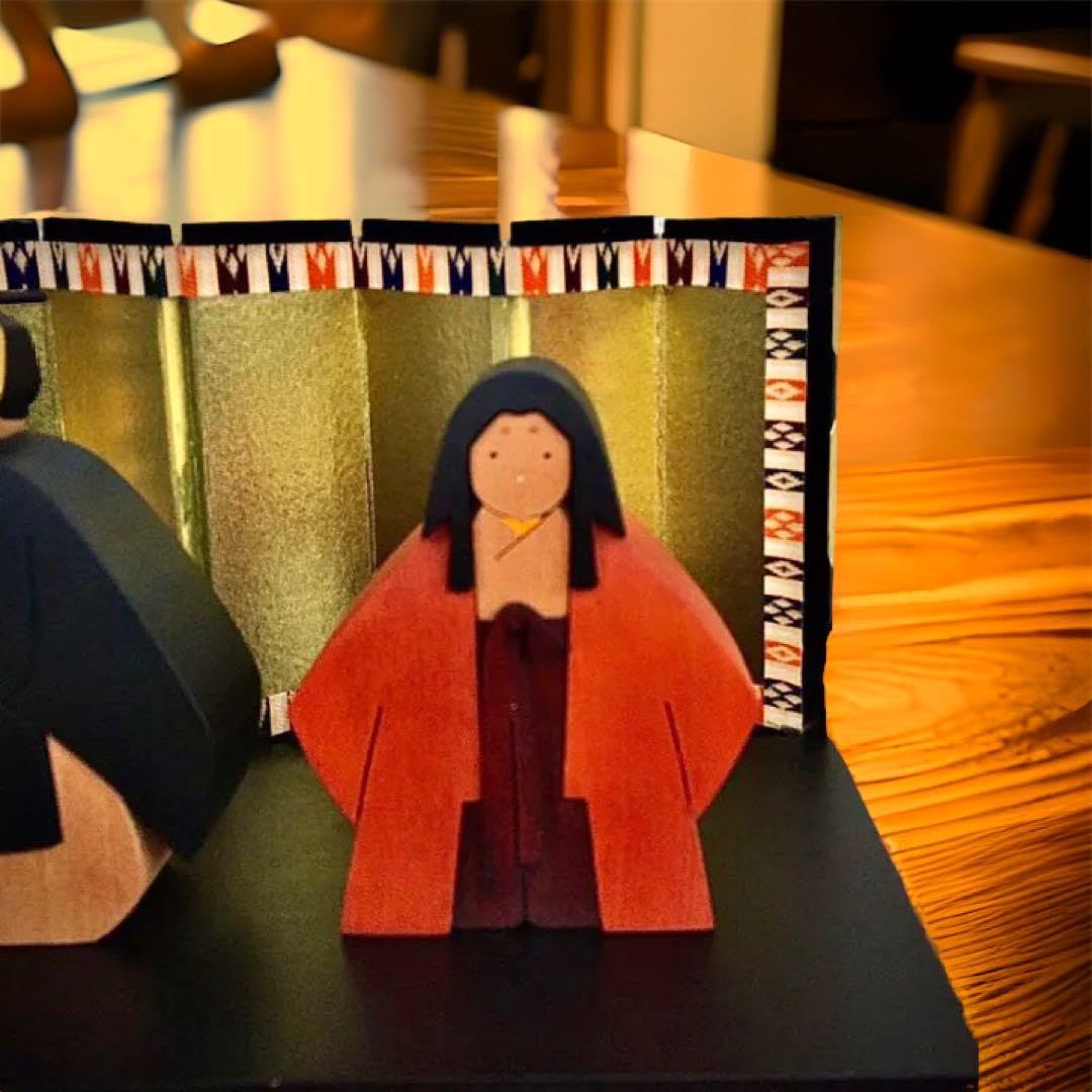 廃盤品 立ち雛 ひな人形 ウッドハウス 岩渕正・咲子  郷土玩具 木目込人形 Amazon | 品 立ち雛 ひな人形 ウッドハウス 岩渕正咲子 郷土玩具