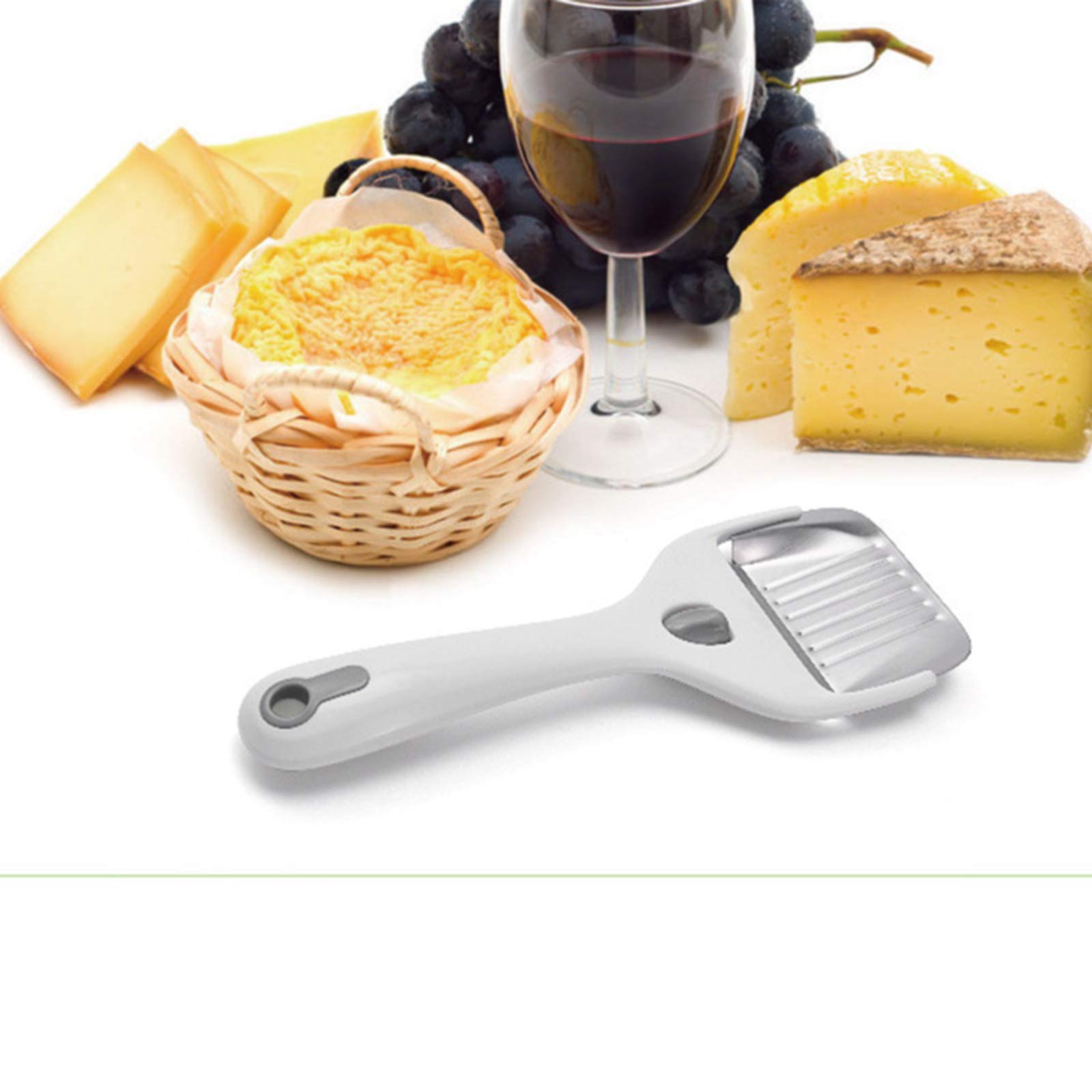 Affettatrice Per Formaggio In Acciaio Inox - Raschietto 21,5x7,3 Cm - Vincitore Test, Lavabile In Lavastoviglie, Ideale Per Formaggi Duri E Semi-duri - 4