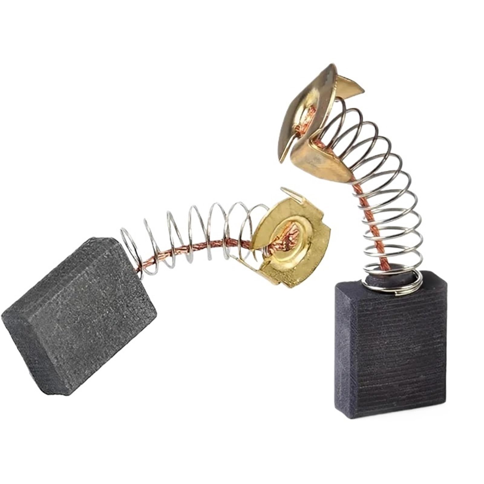 20 paia di spazzole di carbone accessori per utensili elettrici per smerigliatrici angolari smerigliatrici a nastro cesoie di latta martelli rotativi spazzola