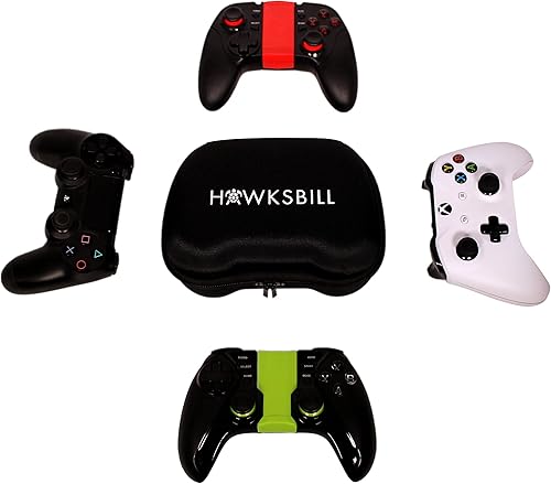 Miniatura 10 de Hawksbill Travel Controller Case Compatible with Switch Pro Controller PS5 Controller  Xbox Controller - Portable and Compact Hard Shell Carrying