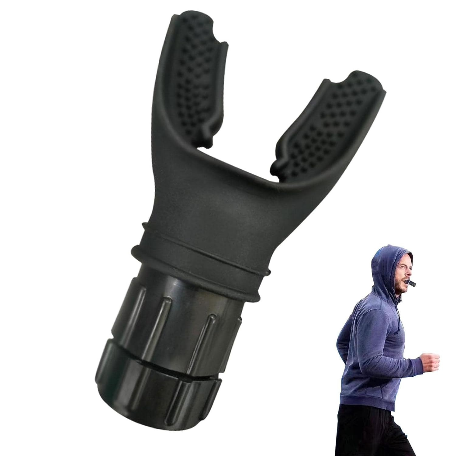 Atemhanteltrainer Für Zuhause - Verstellbarer Lungentrainer Mit Zählfunktion | Für Bessere Atmung & Fitness