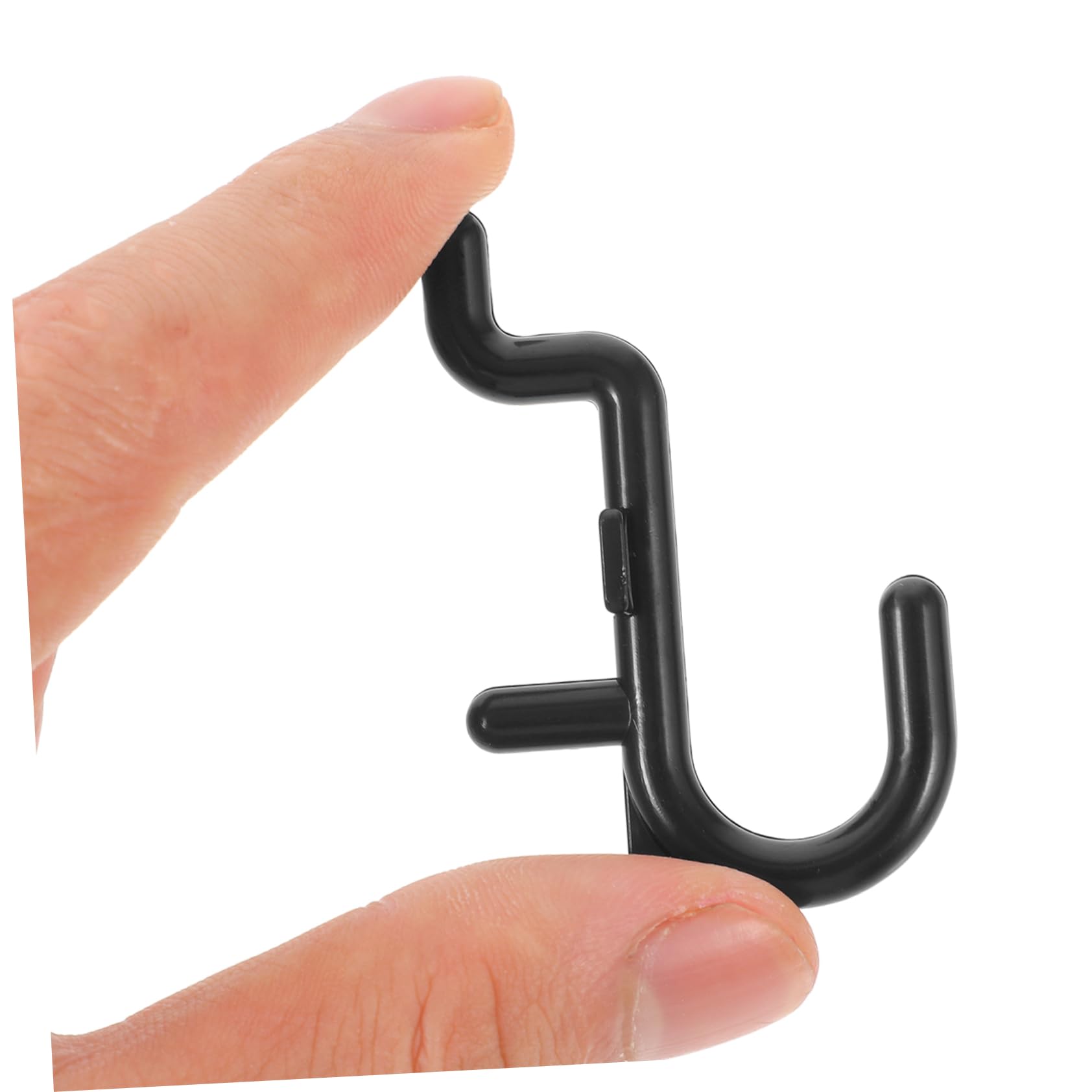 GARVALON Sturdy Plastic Hooks Garage Pegboard Hook Set for Efficient Tool Organization