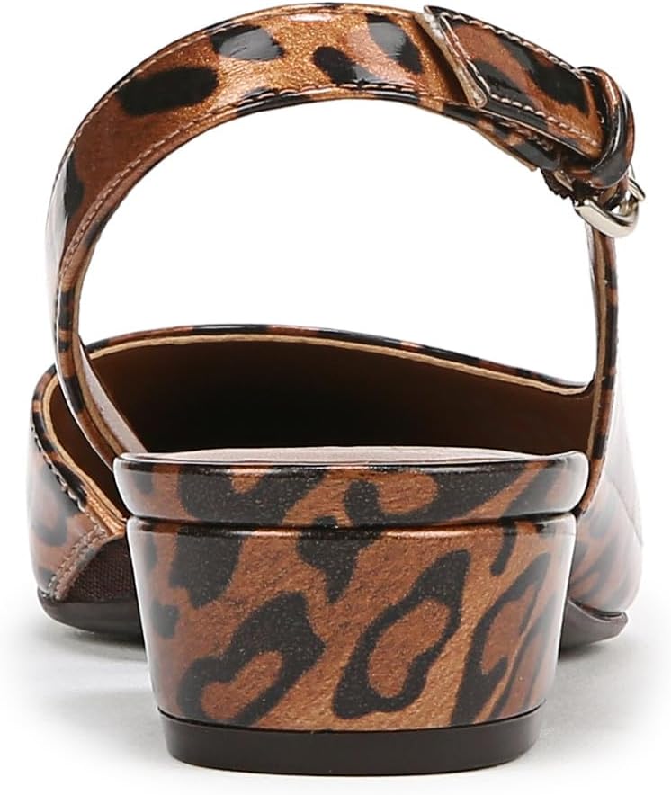 Naturalizer Womens Banks Pump Leopard Print Faux Leather 8 M - Image 3