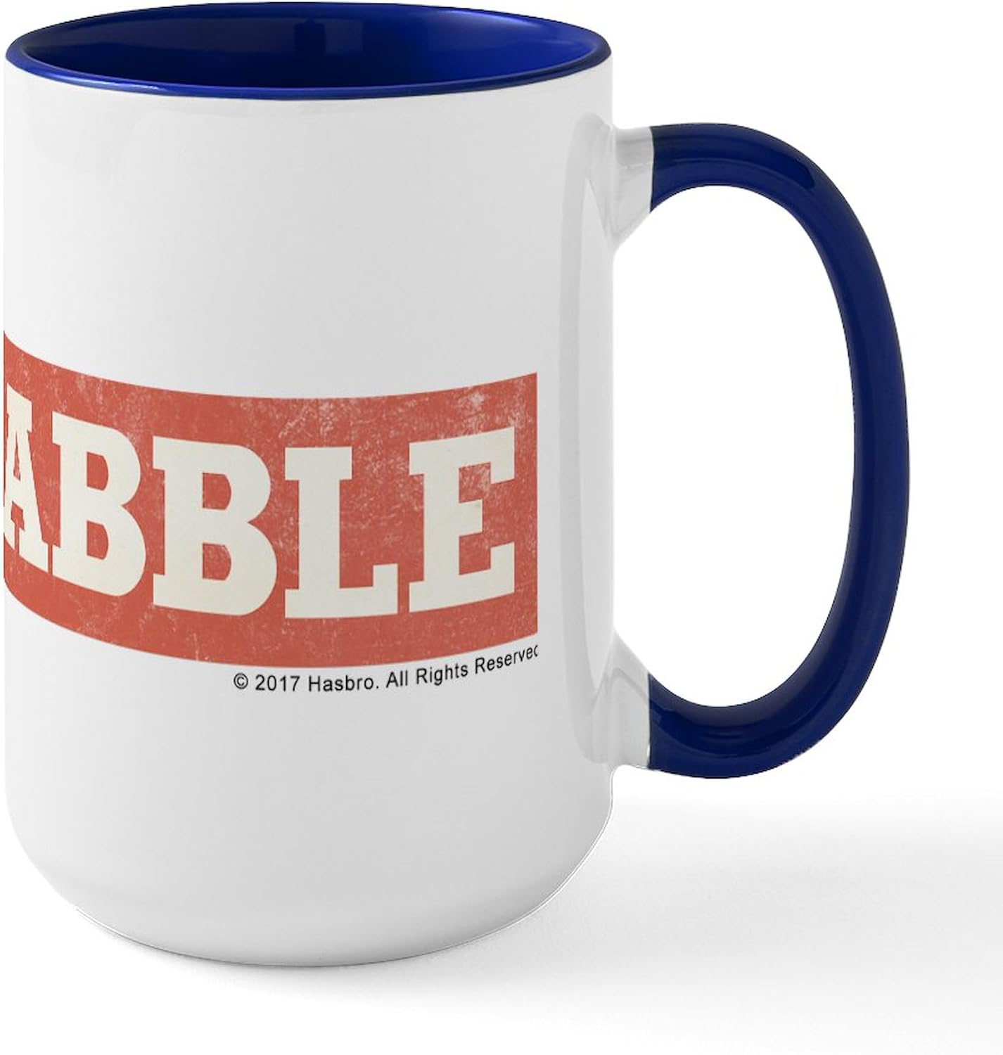 CafePress Scrabble Tiles 15 Oz Ceramic Large Mug 15 oz (444 ml) Ceramic Coffee Mug