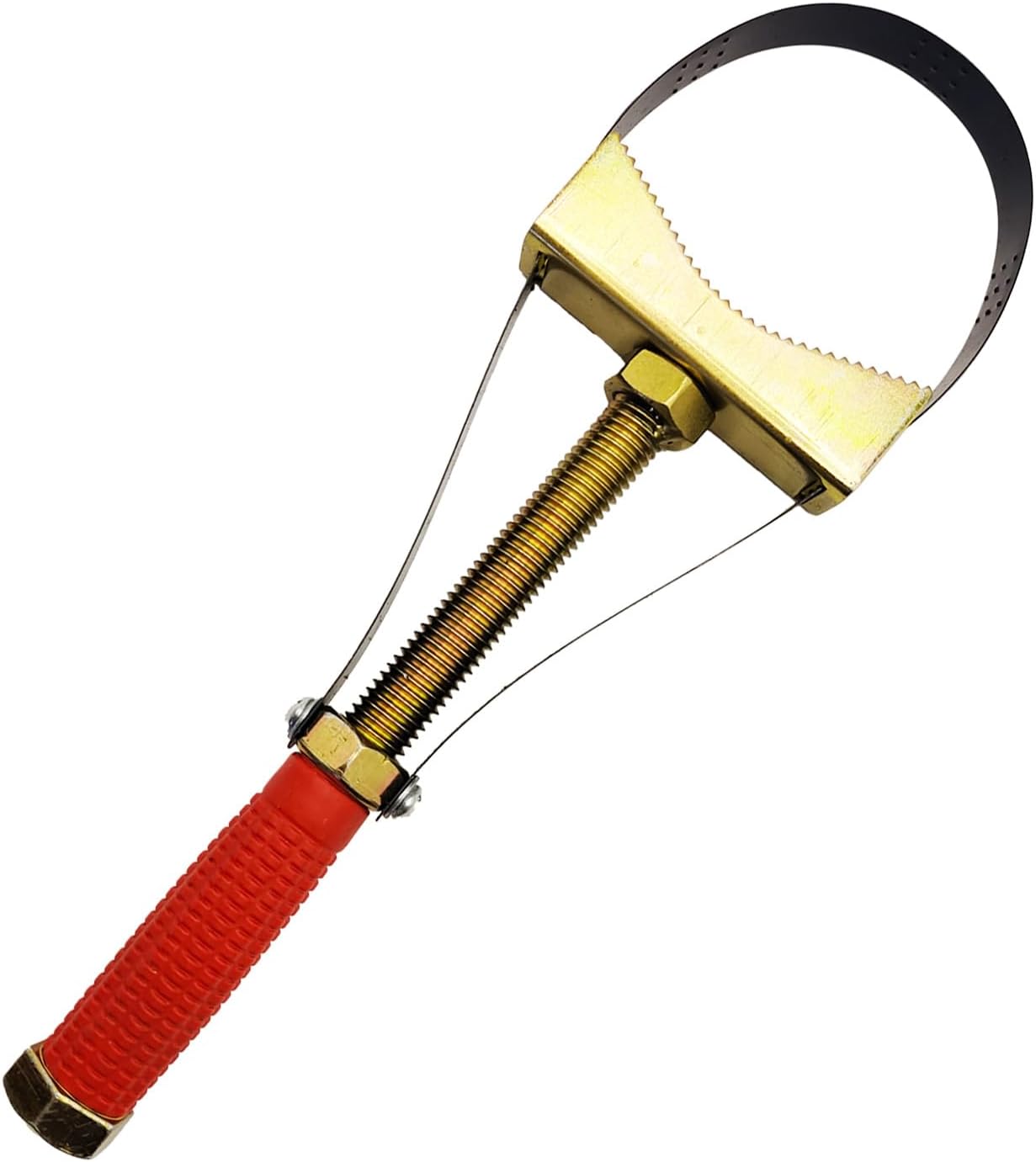 Oil Filter Wrench Removal Tool Heavy Duty Adjustable Strap 9-15 cm Diameter Fits for larger vehicles, large truck/large tractor/Excavators