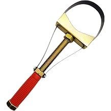 Oil Filter Wrench Removal Tool Heavy Duty Adjustable Strap 9-15 cm Diameter Fits for larger vehicles, large truck/large tractor/Excavators